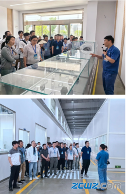 新能源電驅動行業專家考察 人本蕪湖園區技術交流之旅